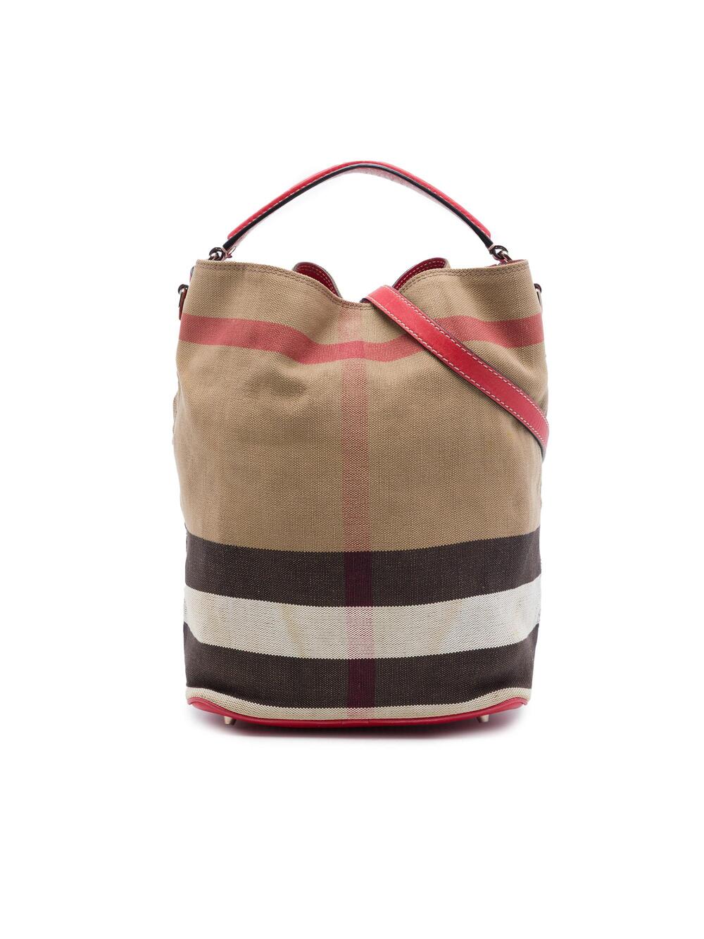 Burberry Ashby Bag House Check Canvas #366721B74B